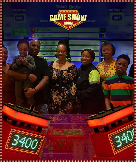 Game Show Room party package