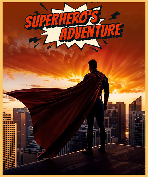Superhero's Adventure party package